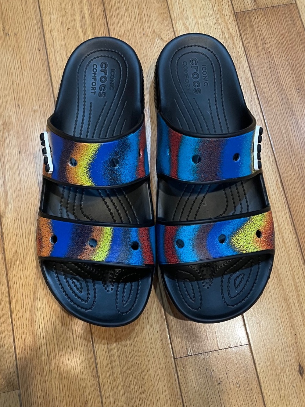 Crocs two strap sandals